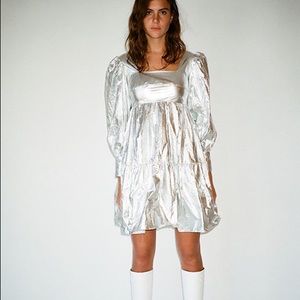 Rachel Antonoff Christa Dress Silver